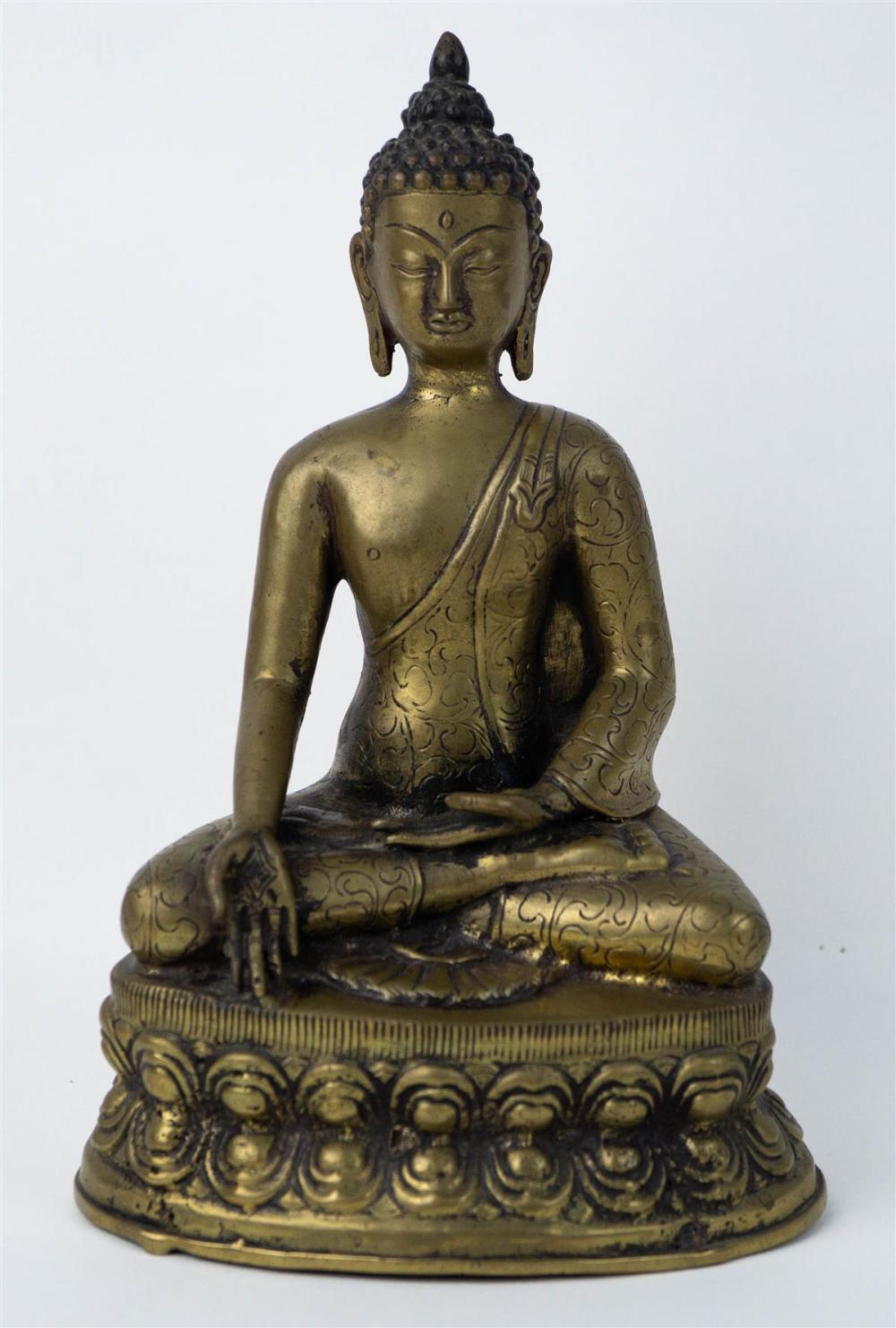 SINO-TIBETAN BRONZE SEATED