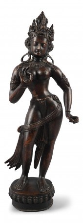 SINO-TIBETAN COPPER ALLOY STAN