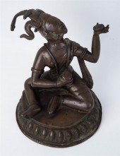 SINO-TIBETAN COPPER BRONZE FIG