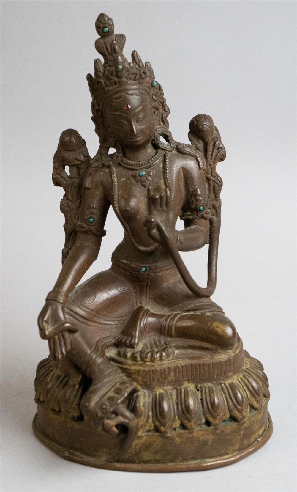 SINO-TIBETAN FIGURE OF SEATED