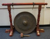 SINO-TIBETAN PARTIAL GILT AND