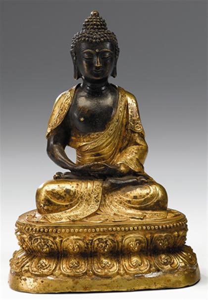 Sino-Tibetan partially gilt