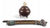 SINO-TIBETAN SHORT WHIP AND A