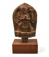 SINO-TIBETAN STONE BUDDHA CARV