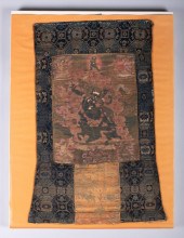 SINO-TIBETAN THANGKA DEPICTING
