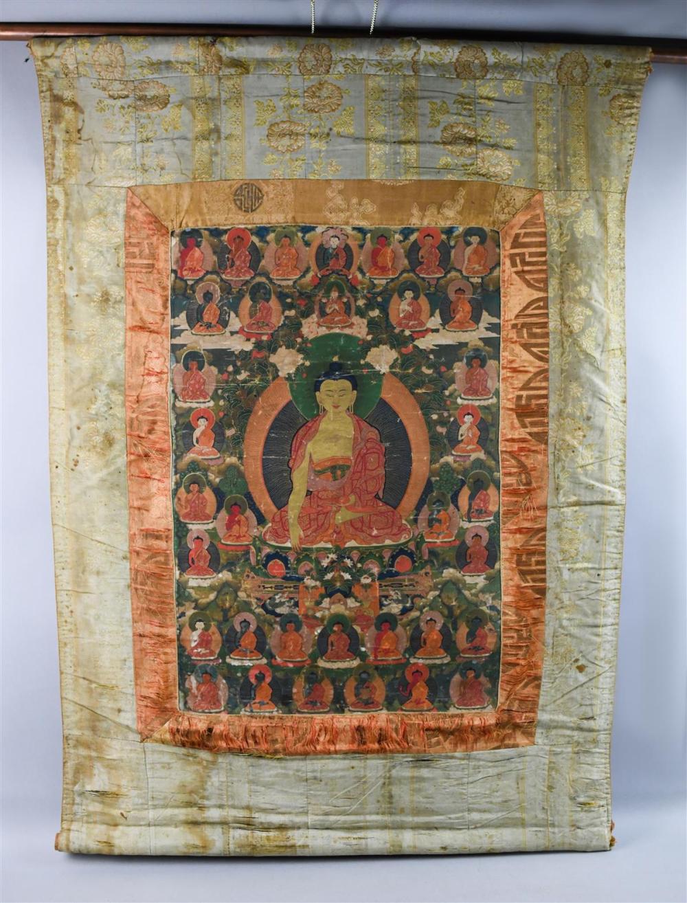 SINO-TIBETAN THANGKA OF THE
