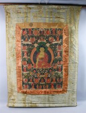 SINO-TIBETAN THANGKA OF THE BU