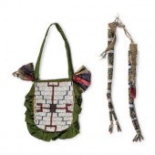 Sioux Beaded Awl Cases and Pur