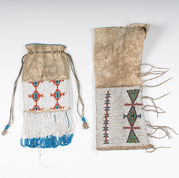 Sioux Beaded Hide Legging and