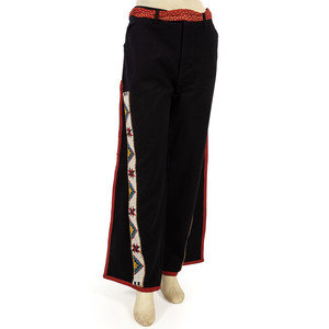 Sioux Beaded Hide Legging Strips,