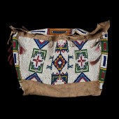 Sioux Beaded Hide Possible Bag