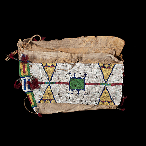 Sioux Beaded Hide Possible Bag