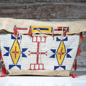 Sioux Beaded Hide Possible Bag