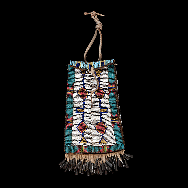 Sioux Beaded Hide Strike-a-Light