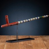 Sioux Beaded Pipe Stem, with C