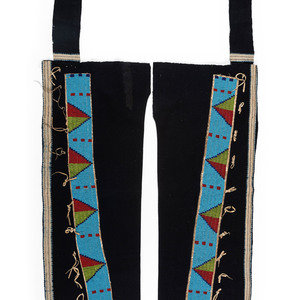 Sioux Beaded Wool Leggings late