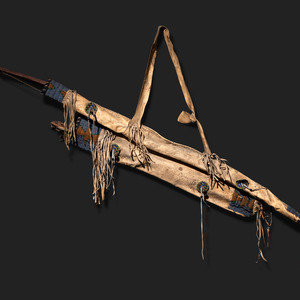 Sioux Bow Case and Quiver, with Bow