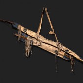 Sioux Bow Case and Quiver, wit