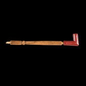 Sioux Carved Pipe with Catlini