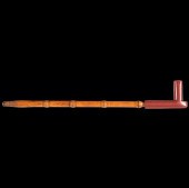 Sioux Carved Pipe with Catlini