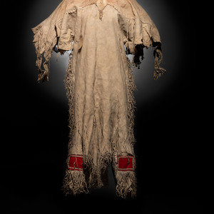 Sioux Deer Hide Dress third quarter
