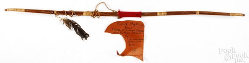 SIOUX INDIAN STYLE ORANGE OSAGE