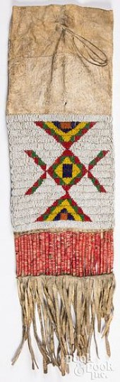 SIOUX OR PLAINS INDIAN BEADED