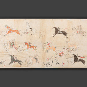 Sioux Painted Pictorial Muslin,
