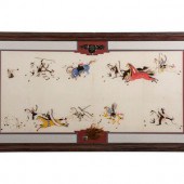 Sioux Painting on Muslin
ca 19
