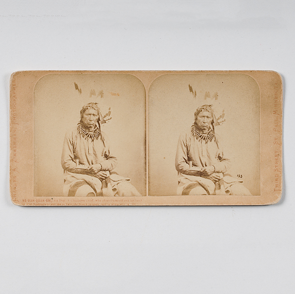 Sioux Uprising Stereoview of