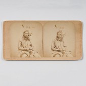 Sioux Uprising Stereoview of N