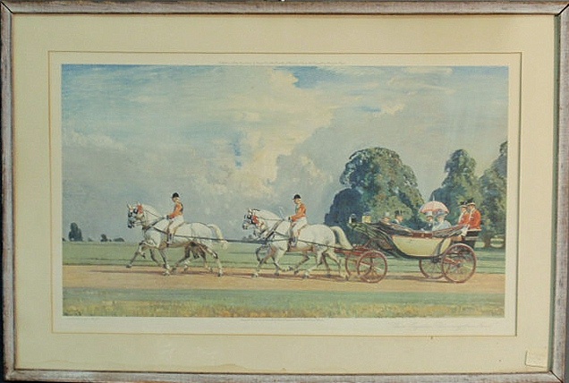Sir Alfred J. Munnings print "Their