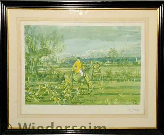 Sir Alfred J. Munnings signed