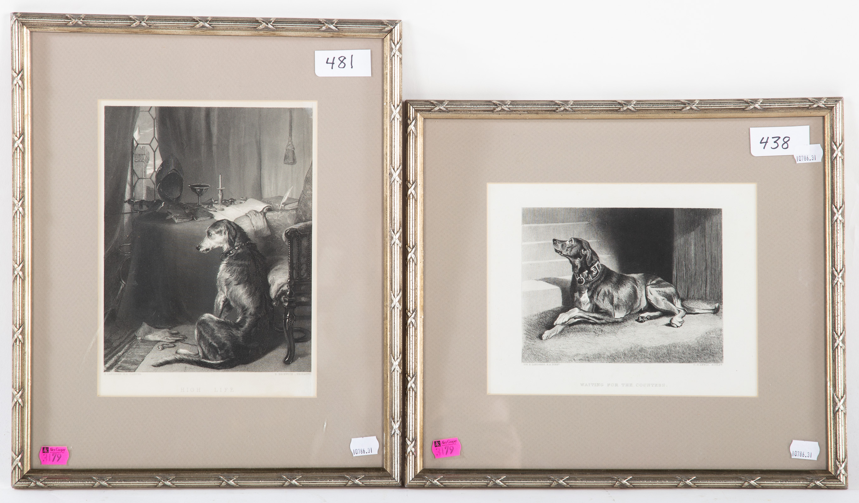 SIR EDWIN LANDSEER. TWO DOG