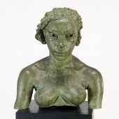 SIR JACOB EPSTEIN, BRONZE SCUP