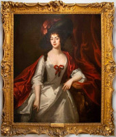 SIR PETER LELY ATTR PORTRAIT C