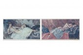 SIR WILLIAM R FLINT RECLINING