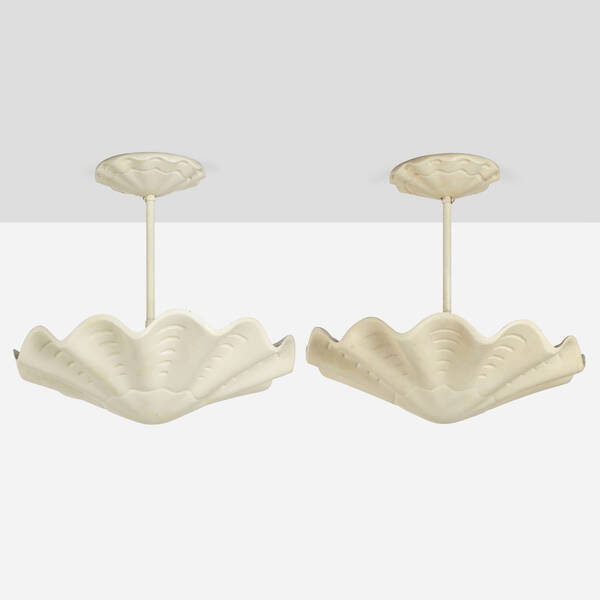 Sirmos. Chandeliers, pair. c. 1975,
