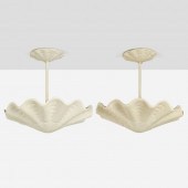 Sirmos. Chandeliers, pair. c.