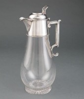 SISSON SILVER-MOUNTED CLARET J