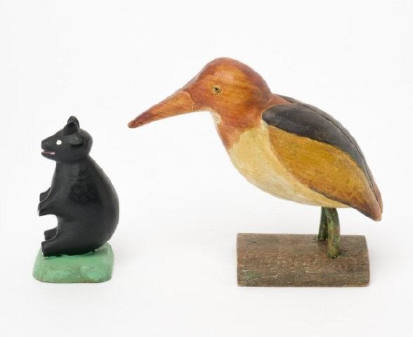 SITTING BEAR BY C. TANNER & OTHER