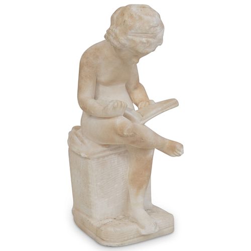 SITTING BOY MARBLE