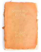 SITTING BULL & CUSTER, RARE AU