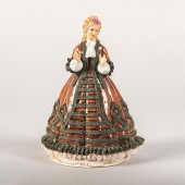 SITZENDORF 1863 GODEY'S FASHIO