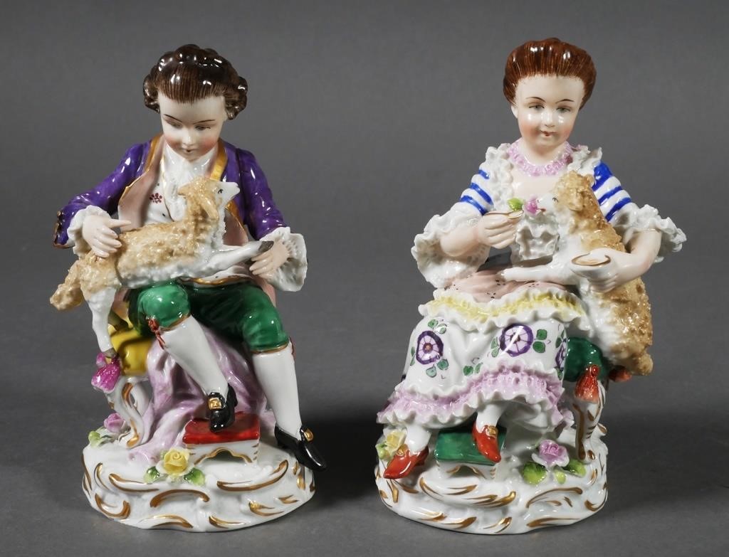 SITZENDORF DRESDEN FIGURES,