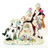 SITZENDORF GERMAN FIGURINE GRO