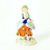 SITZENDORF GERMAN PORCELAIN FI