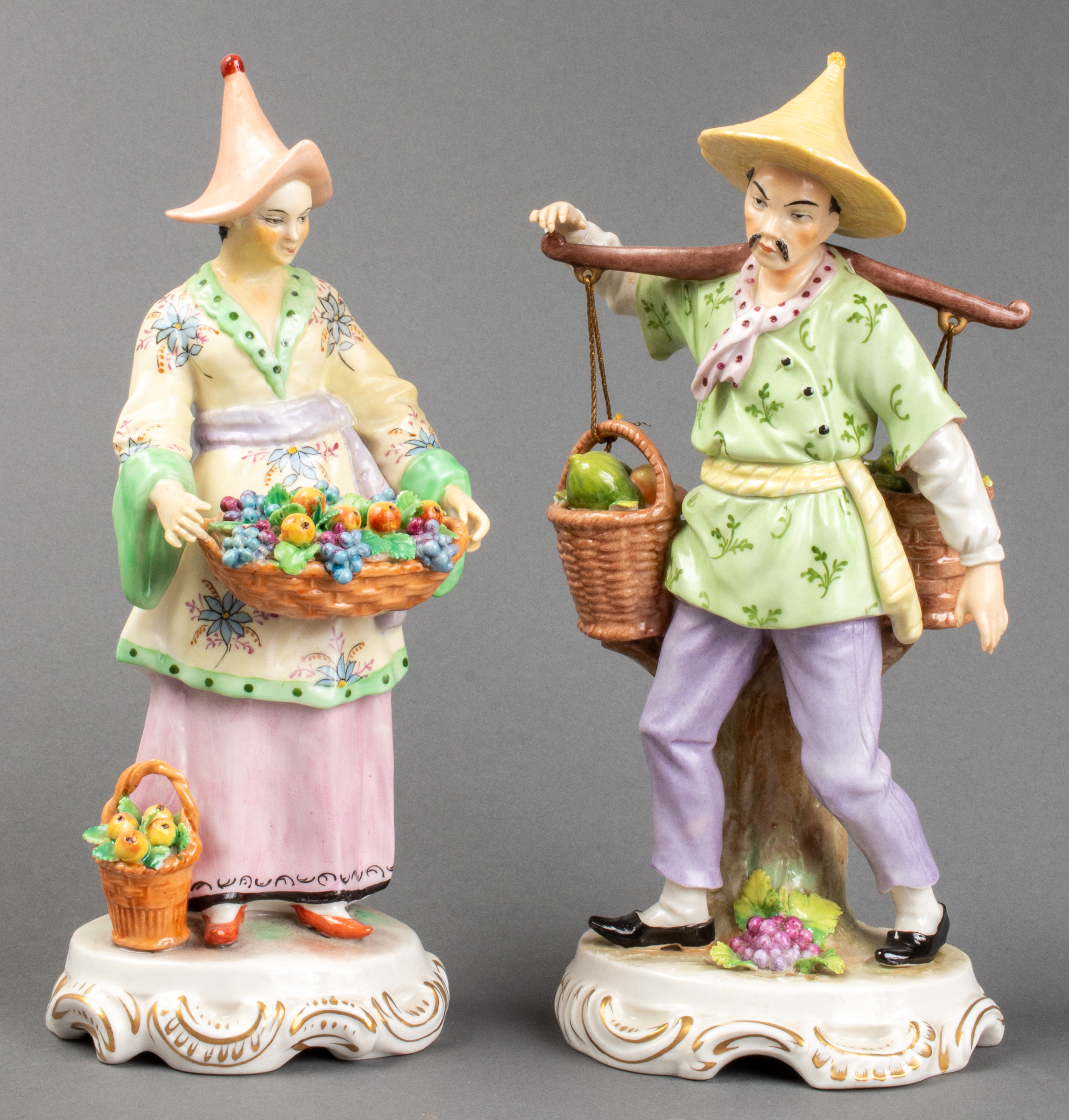 SITZENDORF PORCELAIN CHINOISERIE