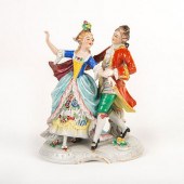 SITZENDORF PORCELAIN FIGURE GR