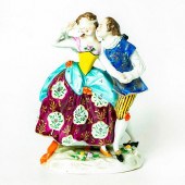 SITZENDORF PORCELAIN FIGURINE,